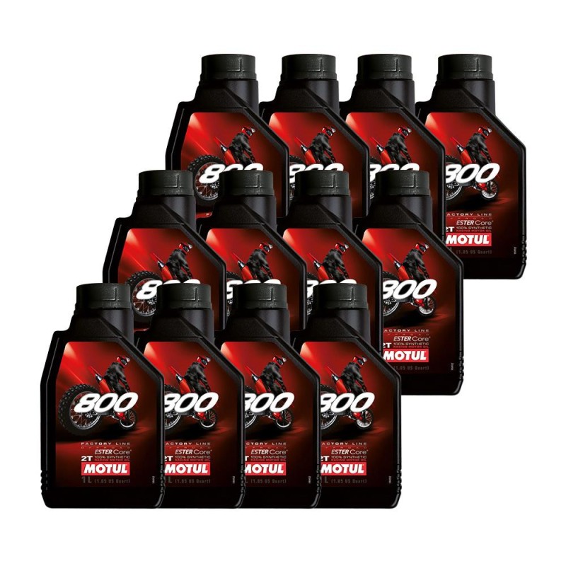 800 FACTORY LINE OFF ROAD 2T - 100% Synthétique -Carton de 12 de marq