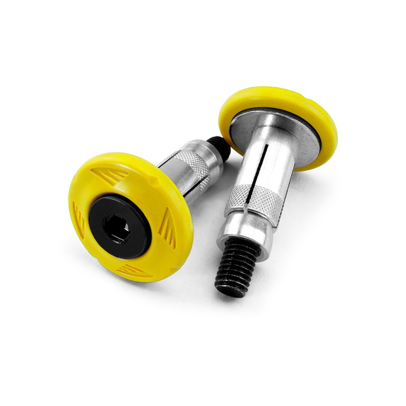 Embouts de guidon - Jaune