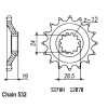 Pignon 17 Dents - Pas 532 - Similaire JTF525