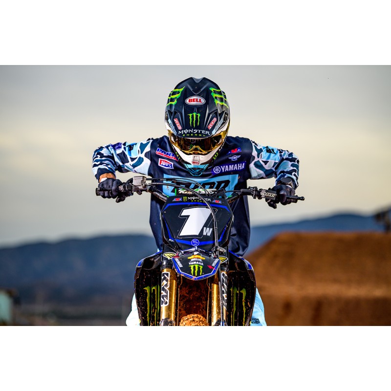 Plaque Numero Frontale STADIUM YAMAHA YZF19 - Noir