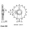 Pignon 15 Dents - Pas 520 - Similaire JTF507