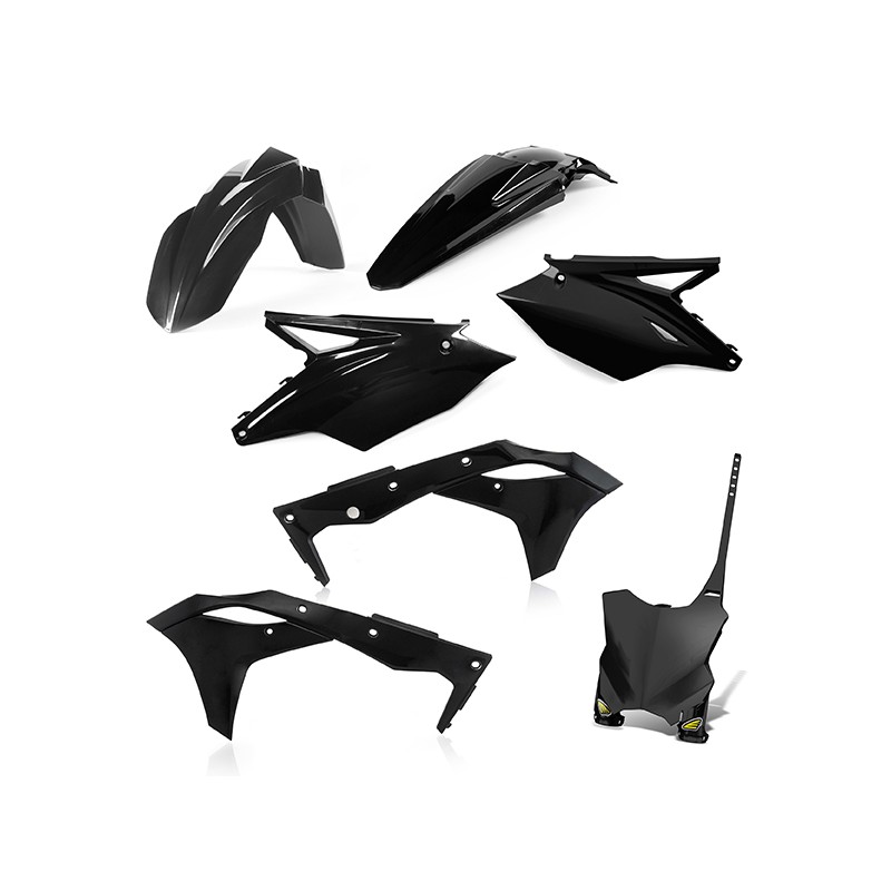 Kit Plastique Cycra 5 Elements KAWASAKI KXF250 18 - Noir