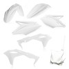 Kit Plastique Cycra 5 Elements KAWASAKI KXF250 18 - Blanc