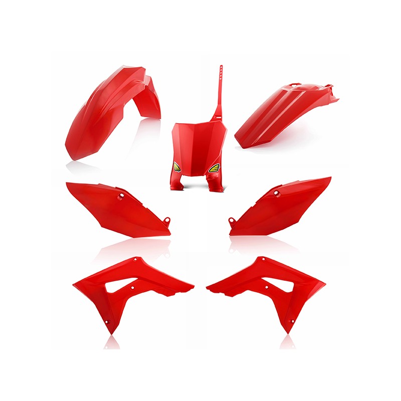 Kit Plastique Cycra 5 Elements HONDA CRF450R 17 - Rouge