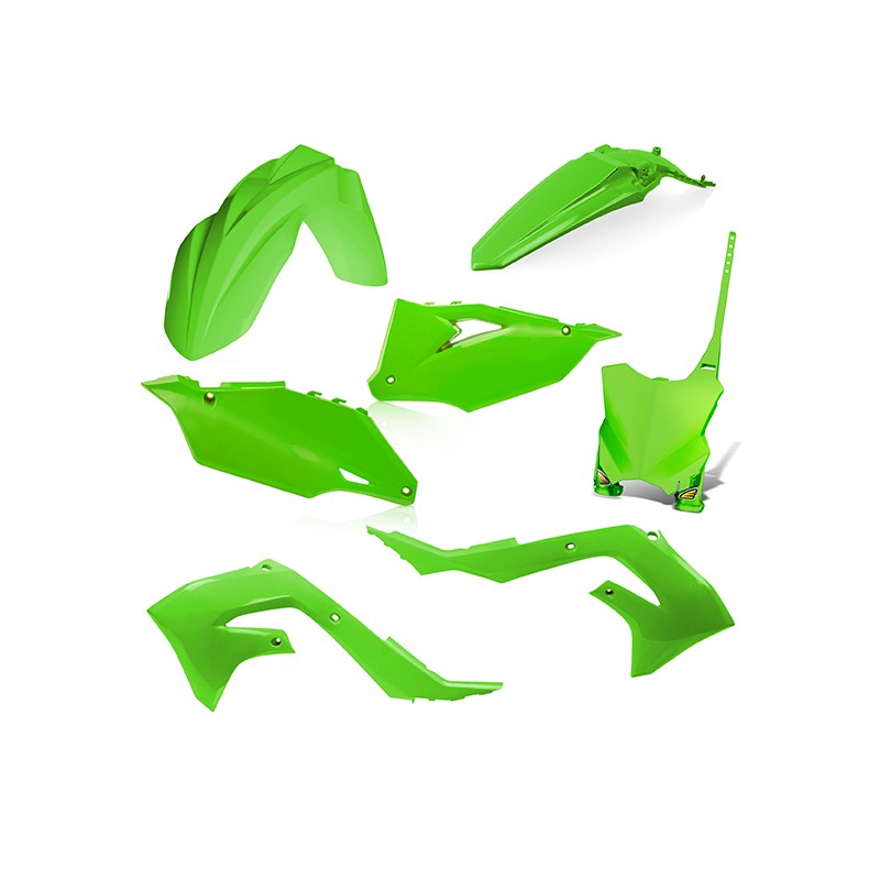 Kit Plastique Cycra 5 Elements KAWASAKI KXF450 /250 2020-23 - Vert Sta