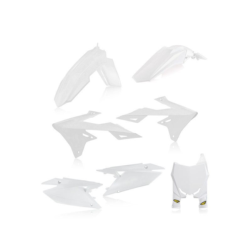 Kit Plastique Cycra 5 Elements SUZUKI RMZ 450 18 - Blanc
