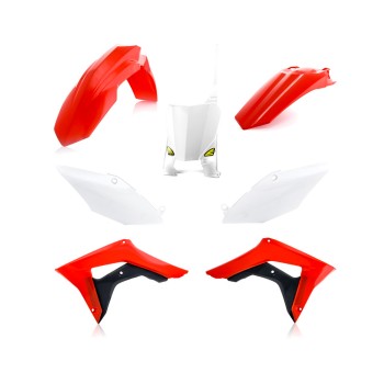 Kit Plastique Cycra 5 Elements 450 CRF ROUGE/BLANC