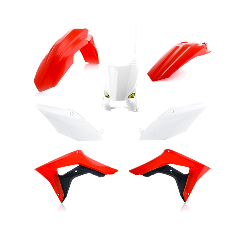 Kit Plastique Cycra 5 Elements 450 CRF ROUGE/BLANC