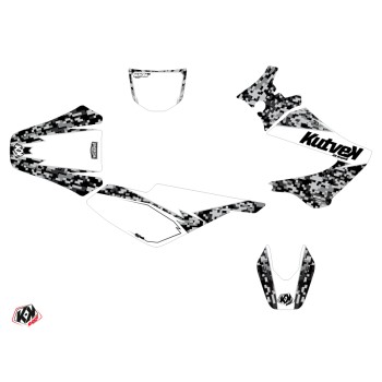 Kit Deco 50cc Predator Derbi DRD Xtreme Blanc