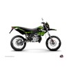 Kit Deco 50cc Predator Derbi DRD Xtreme Noir Vert
