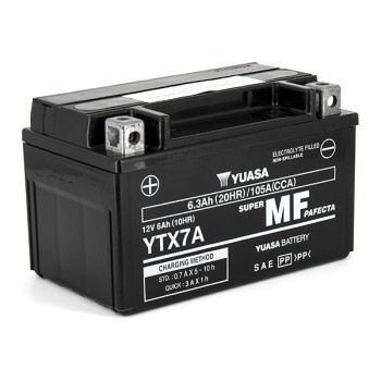 Batterie Ytx7a SLA AGM - Sans Entretien - Prête à l'emploi.