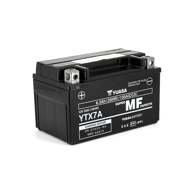 Batterie Ytx7a SLA AGM - Sans Entretien - Prête à l'emploi.