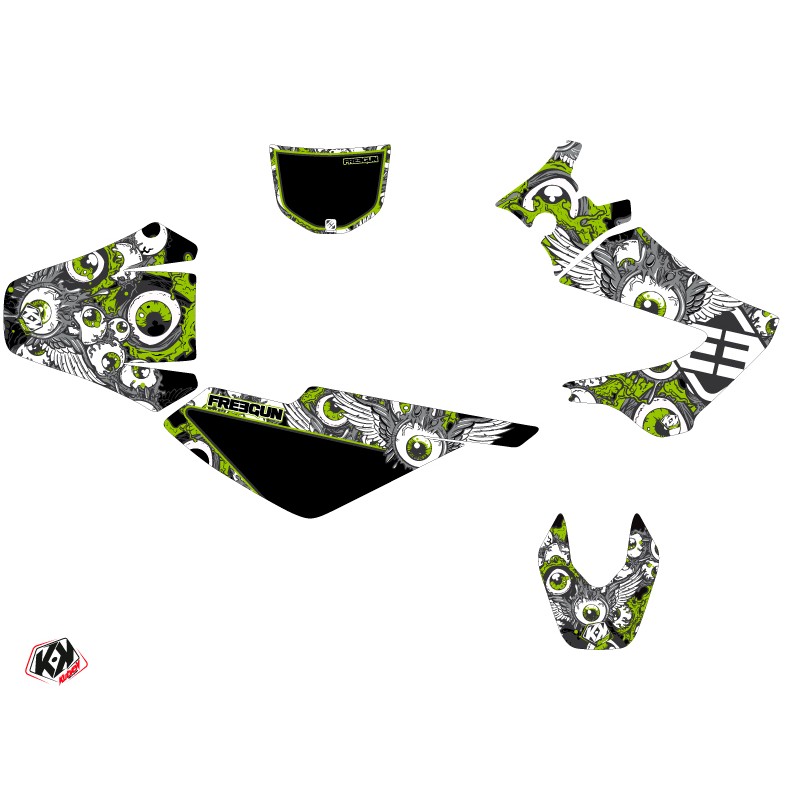 Kit Deco 50cc Freegun Eyed Derbi DRD Xtreme Vert