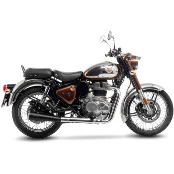 Silencieux ROYAL ENFIELD CLASSIC 350 CLASSIC RACER BLACK EDITION - Hom
