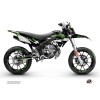PACK Kit Deco + Housse de Selle 50cc BARBARIAN Derbi Xtreme 50 Vert
