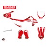 Kit Deco Moto Cross Flash GASGAS MC-E 5 Rouge