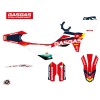 Kit Deco Moto Cross SX-K21 GASGAS MCF 450 Rouge