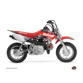 Kit Deco Moto Cross Predator Honda 50 CRF Noir Rouge