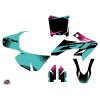 Kit Deco Moto Cross Nasting Honda 50 CRF Turquoise