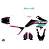 Kit Deco Moto Cross League Honda 50 CRF Turquoise