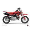 Kit Deco Moto Cross Nasting Honda 50 CRF Rouge