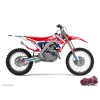 Kit Deco Moto Cross Chrono Honda 85 CR Bleu