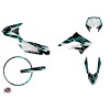 PACK Kit Deco + Housse de Selle 50cc BARBARIAN Derbi Xtreme 50 Turquoi