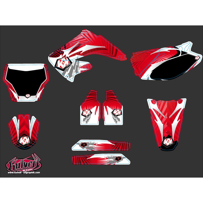 Kit Deco Moto Cross Graff Honda 125 CR