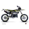 Kit Deco 50cc BARBARIAN Fantic XM 50 Jaune Neon