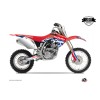 Kit Deco Moto Cross Eraser Honda 125 CR Rouge Bleu