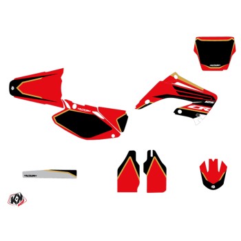 Kit Deco Moto Cross Dyna Honda 125 CR Gold