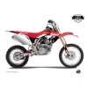 Kit Deco Moto Cross Stage Honda 125 CR Rouge