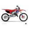 Kit Deco Moto Cross Dyna Honda 125 CR Bleu