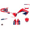 Kit Deco Moto Cross Replica Team Luc1 Honda 125 CR 2017