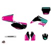 Kit Deco Moto Cross Nasting Honda 125 CR Turquoise