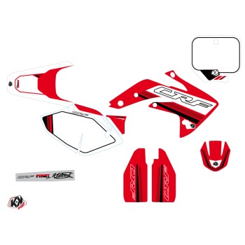 Kit Deco Moto Cross First Honda 150R CRF Rouge