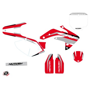 Kit Deco Moto Cross League Honda 150R CRF Gris