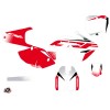 Kit Deco Moto Cross Nasting Honda 150R CRF Blanc Rouge