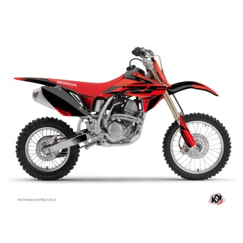 Kit Deco Moto Cross Nasting Honda 150R CRF Rouge Noir