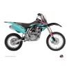 Kit Deco Moto Cross Nasting Honda 150R CRF Turquoise