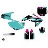 Kit Deco Moto Cross Nasting Honda 150R CRF Turquoise