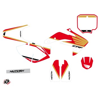Kit Deco Moto Cross Wing Honda 150R CRF Blanc
