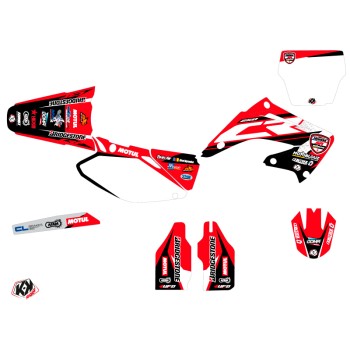 Kit Deco Moto Cross Replica Team SR Honda 250 CR 2018-2019