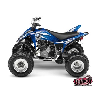 Kit Déco Quad Graff Yamaha 250 Raptor Bleu (2008-2014)