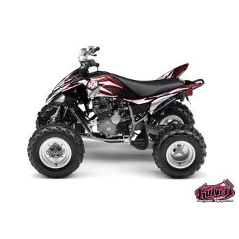 Kit Déco Quad Graff Yamaha 250 Raptor Rouge (2008-2014)