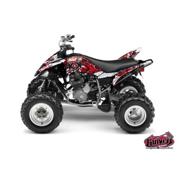 Kit Déco Quad Demon Yamaha 250 Raptor Rouge (2008-2014)