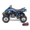 Kit Déco Quad Spirit Yamaha 350 Raptor Bleu (2005-2015)