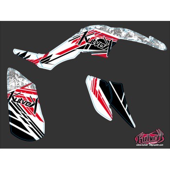 Kit Déco Quad Spirit Yamaha 350 Raptor Rouge (2005-2015)