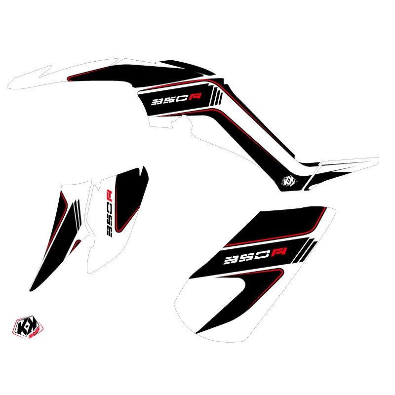 Kit Déco Quad Corporate Yamaha 350 Raptor Noir (2005-2015)