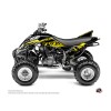 Kit Déco Quad Eraser Fluo Yamaha 350 Raptor Jaune (2005-2015)